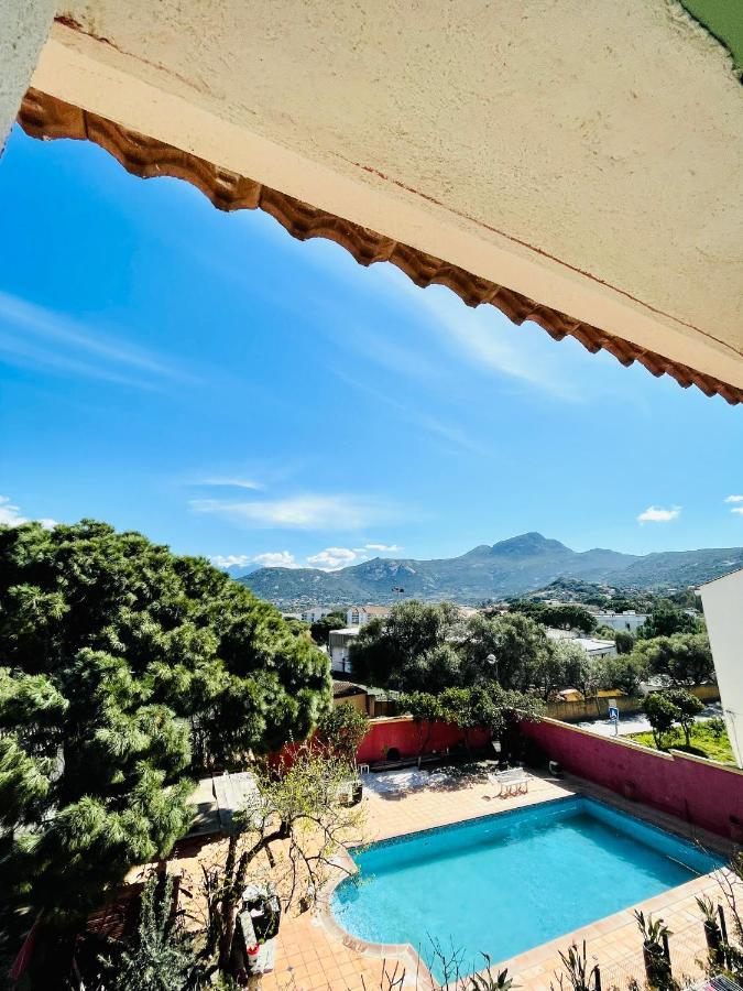 Residence Antonia Appartements Avec Piscine Commune - Centre Ville Calvi Кальви Экстерьер фото